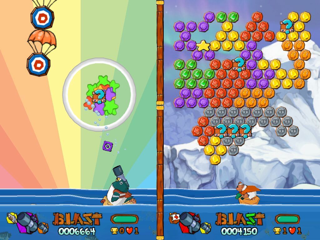 Worms Blast screenshot 4 for Playstation 2